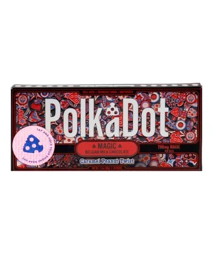 PolkaDot Magic Chocolate – Caramel Peanut Twist - FunGuyz Canada