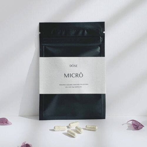 Dose MICRO Microdose Psilocybin Capsules - FunGuyz Canada