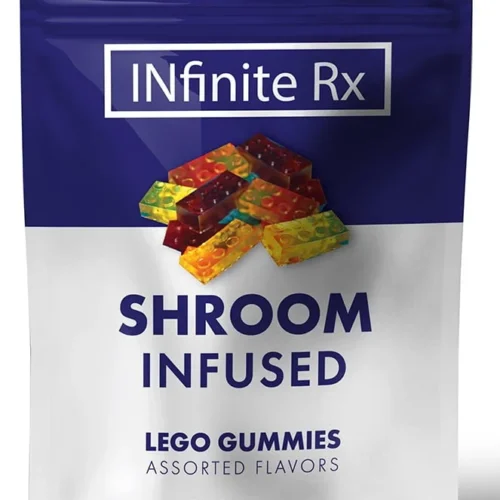 INfinite Rx Shroom Infused Block Gummies Edibles (2000mg) - FunGuyz Canada