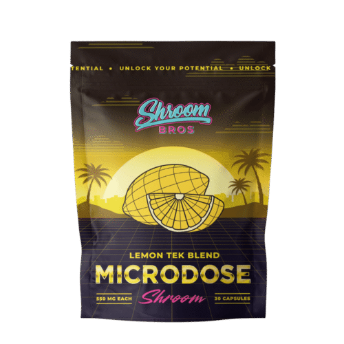 Magic Mushroom Microdose Capsules – Lemon Tek - FunGuyz Canada