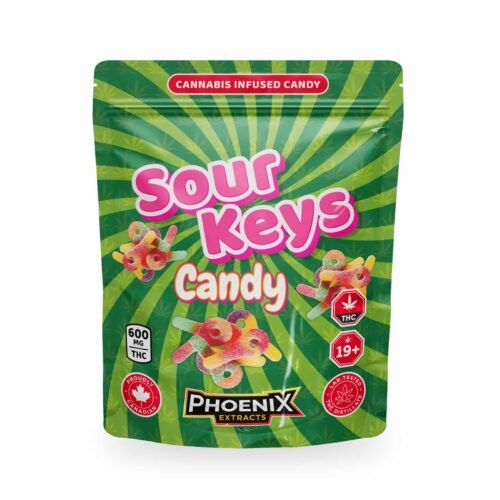 Sour Keys – 600mg THC