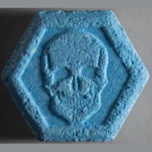 Blue Philipp Plein Ecstasy Pills - FunGuyz Canada