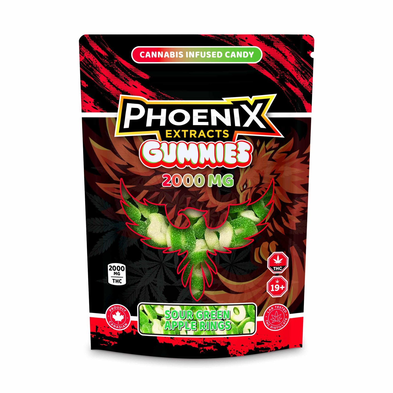 THC Gummies – 2000mg