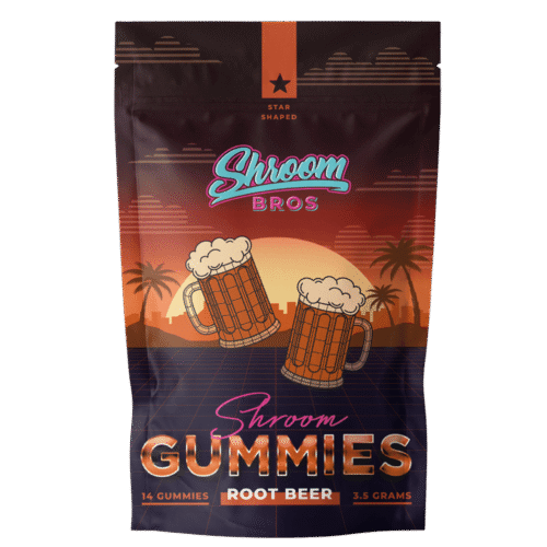 Magic Mushrooms Gummies – Root Beer (3.5g) - FunGuyz Canada