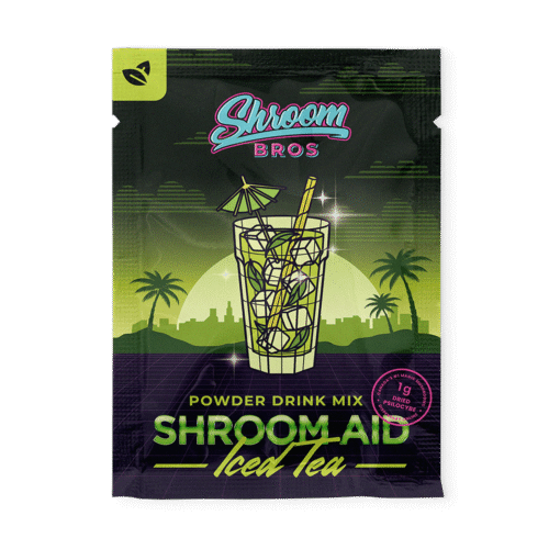 Shroom Aid – Iced Tea Shroom Drink Mix (1 Gram Each) - FunGuyz Canada