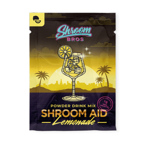Shroom Aid – Lemonade Shroom Drink Mix (1 Gram Each) - FunGuyz Canada