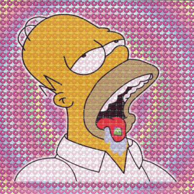 Pure LSD Tab Homer - FunGuyz Canada