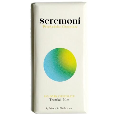 Seremoni Psilocybin Chocolate Bar Edibles (Mint & Transkei Mushrooms) - FunGuyz Canada