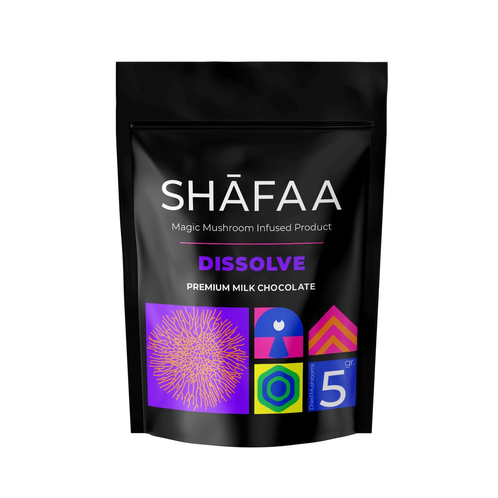Shafaa Macrodosing Magic Mushroom Milk Chocolate Edibles - Image 4