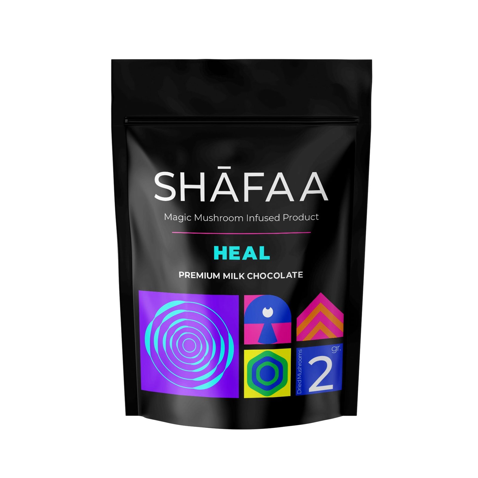 Shafaa Macrodosing Magic Mushroom Milk Chocolate Edibles - FunGuyz Canada