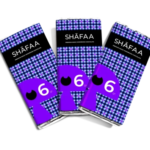 Shafaa Penis Envy Magic Mushrooms Dark Chocolate Bar Edibles - FunGuyz Canada