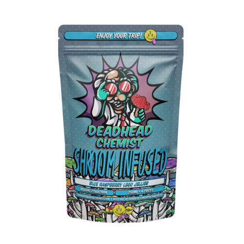 Mushroom Jelly Deadhead Chemist – 1000MG – Blue Raspberry - FunGuyz Canada