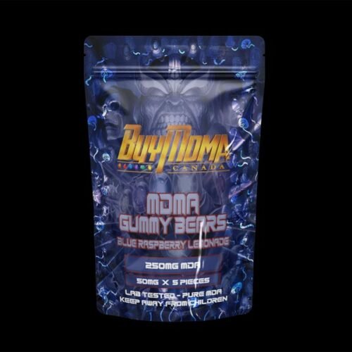 Buy MDMA Gummies 250mg-Blue Raspberry Lemonade - FunGuyz Canada