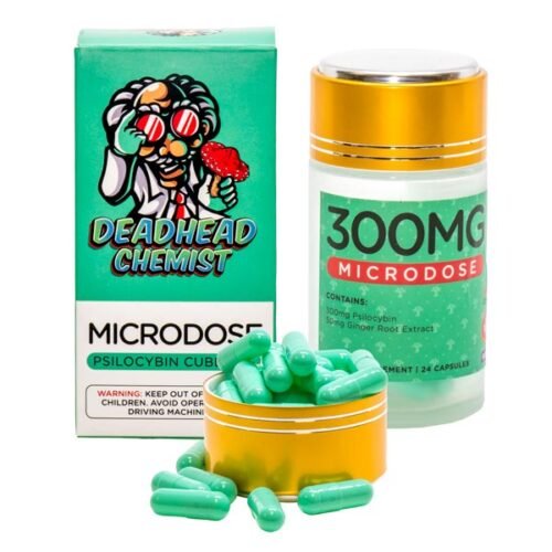 Buy 300mg Shroom Microdose Deadhead Chemist (24) Online - FunGuyz Canada