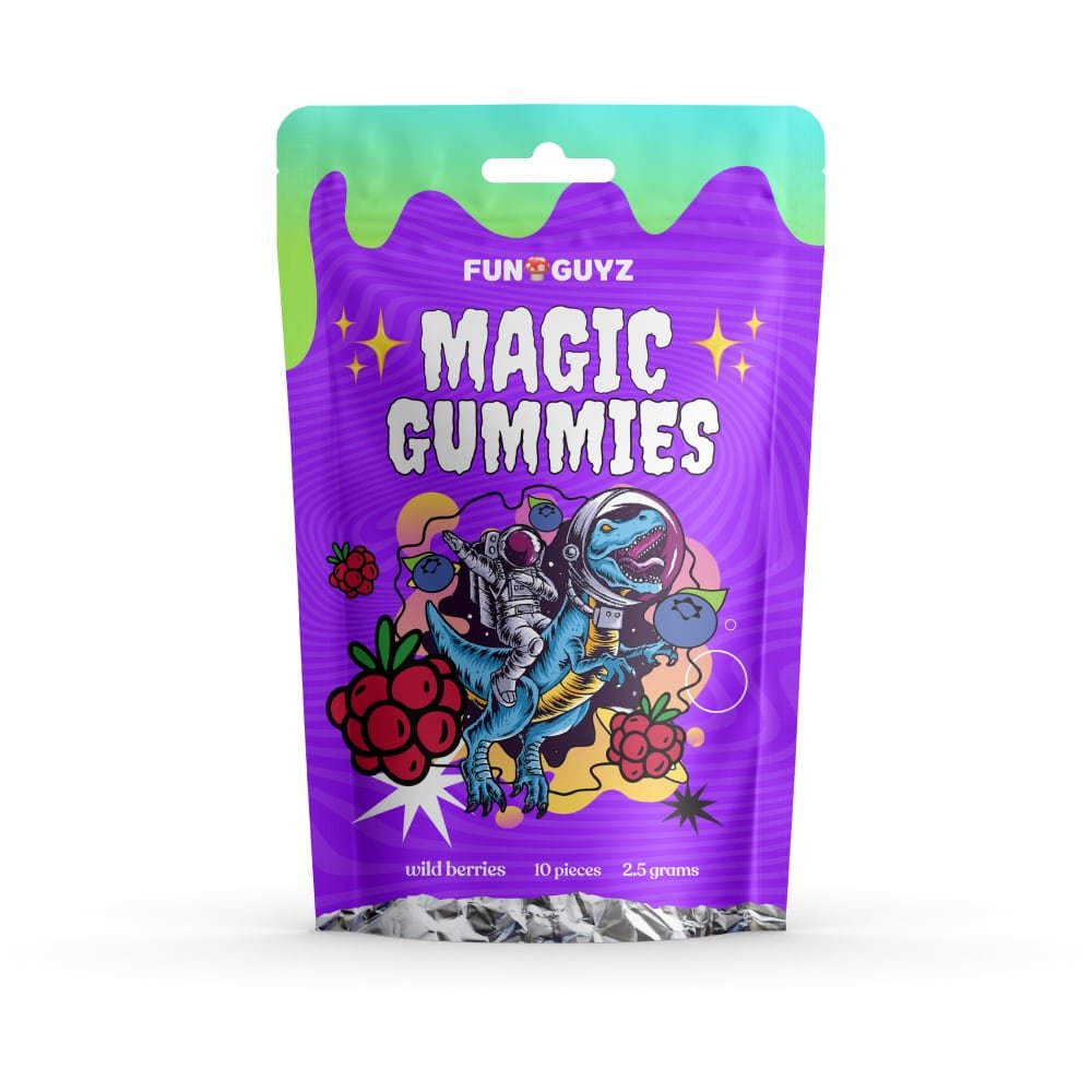 FunGuyz Psilocybin Gummies – Wild Berries
