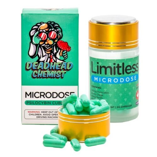 Buy Limitless Shroom Microdose Deadhead Chemist (24) Online - FunGuyz Canada