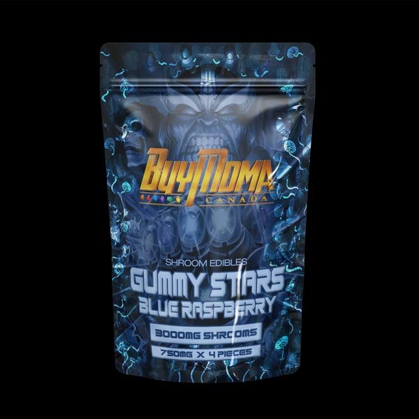 Buy Shroom Gummy Stars – Blue Raspberry – 3000MG - FunGuyz Canada