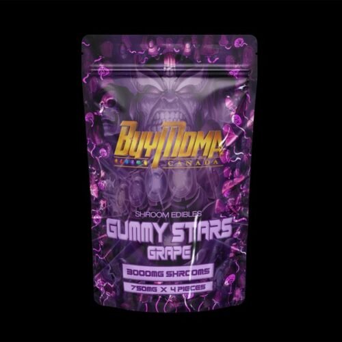 Buy Shroom Gummy Stars – Grape – 3000MG - FunGuyz Canada
