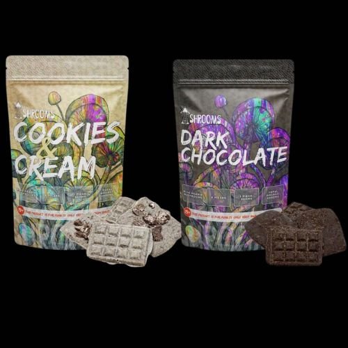 Shrooms Blue Meanie Magic Mushroom Chocolate Bar – 2000MG - FunGuyz Canada