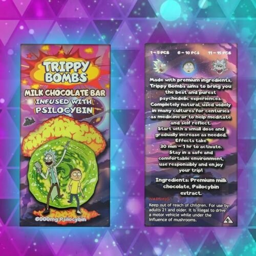 Buy Trippy Bombs Chocolate Bar Online - FunGuyz Canada