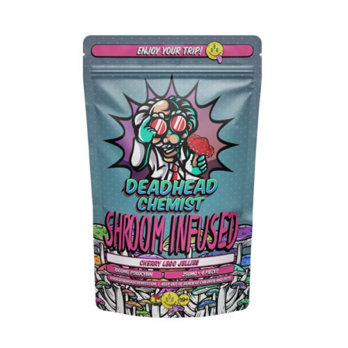 Mushroom Jelly Deadhead Chemist – 1000MG – Cherry - FunGuyz Canada