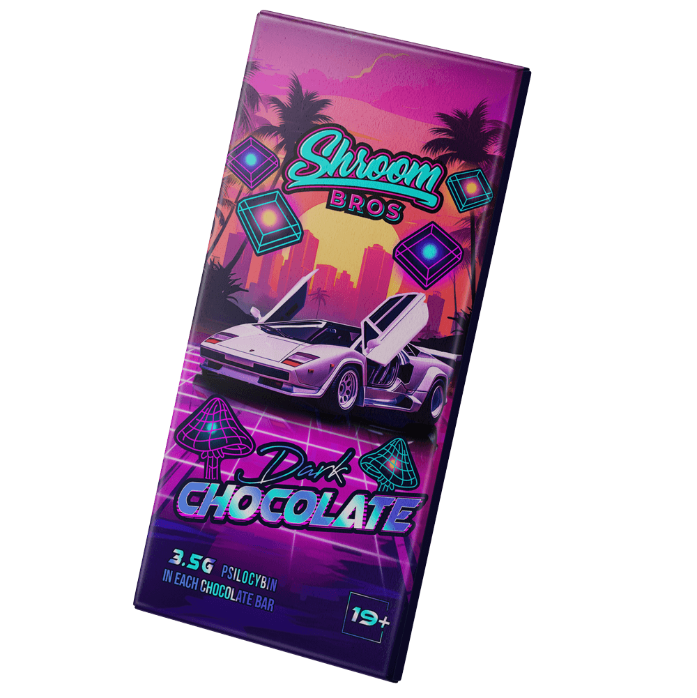 Vegan Dark Chocolate Bars (3.5gs each) - FunGuyz Canada