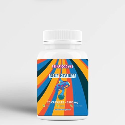 Blue Meanies 6500mg Capsules - FunGuyz Canada