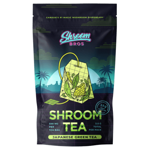 Magic Mushroom Tea – Japanese Green Tea - FunGuyz Canada