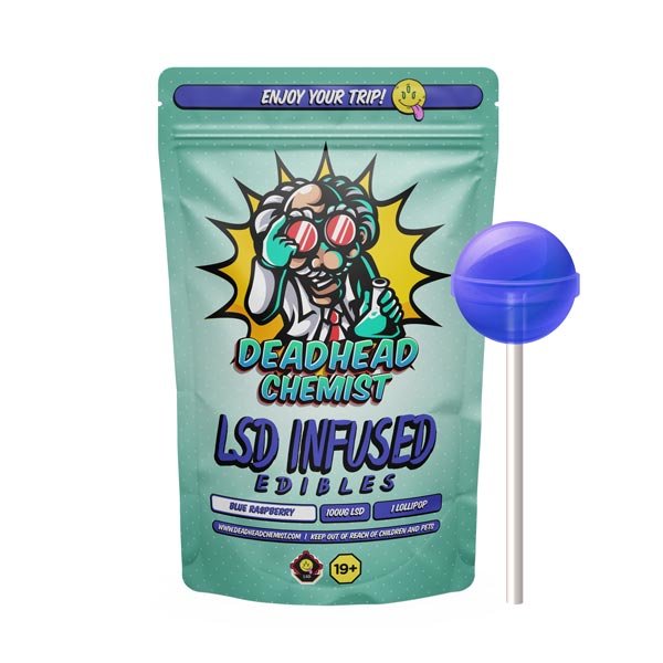 LSD Edible 100ug Lollipop Deadhead Chemist - FunGuyz Canada