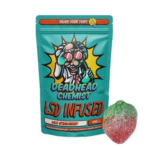 Deadhead Chemist 500MG THC Strawberry Gummy