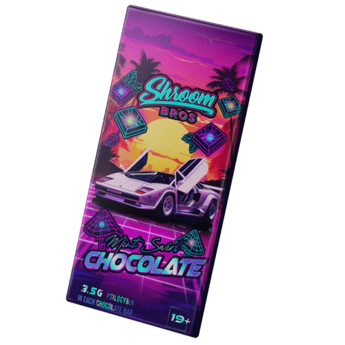 Mint Swirl Magic Mushroom Chocolate Bars (3.5gs each) - FunGuyz Canada