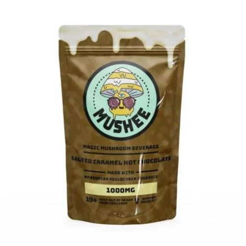 Magic Mushroom Salted Caramel Hot Chocolate Drink Mix – 1000MG – Mushee - FunGuyz Canada