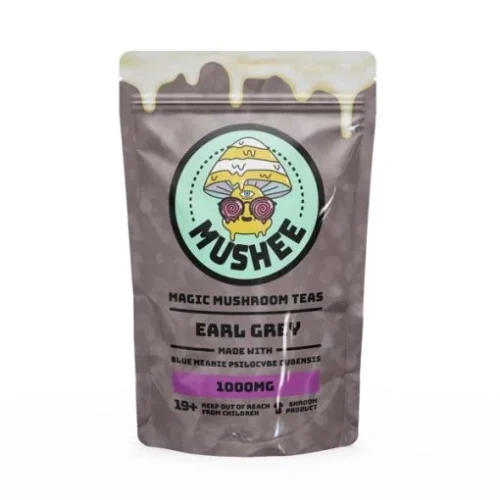 Magic Mushroom Earl Gray Tea – 1000MG – Mushee - FunGuyz Canada