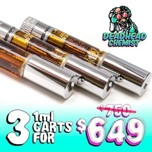 Deadhead Chemist DMT 3 Cartridges Deal 1mL - FunGuyz Canada