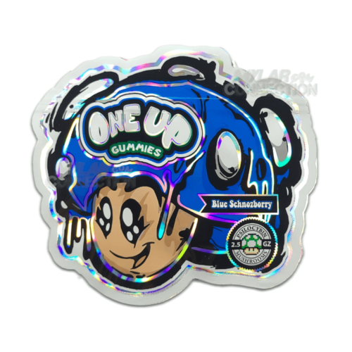 One Up Gummies Blue Schnozberry 2.5g - FunGuyz Canada