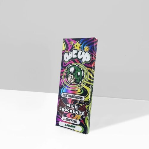 One Up Milk Chocolate Mushroom Bars - FunGuyz Canada