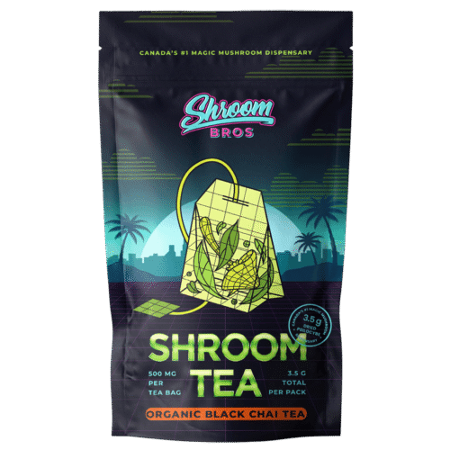 Magic Mushroom Tea – Organic Black Chai Tea - FunGuyz Canada