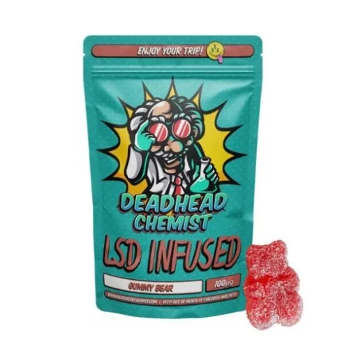 LSD Edible 100ug Gummy Bear Deadhead Chemist - FunGuyz Canada