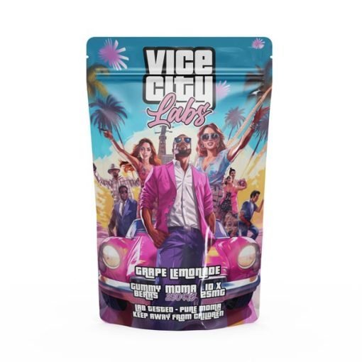 Vice City Labs – Grape MDMA Gummy Bears – 250MG - FunGuyz Canada