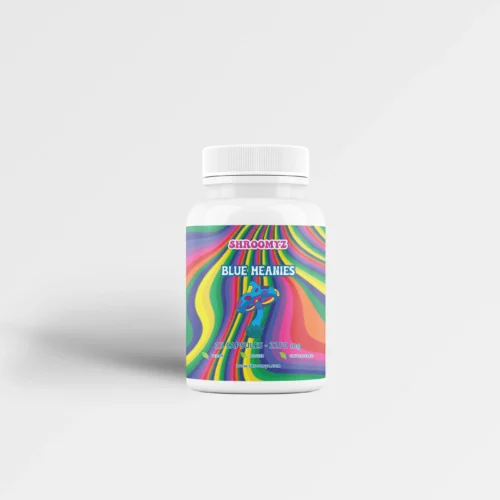 Blue Meanies 2250mg Capsules - FunGuyz Canada